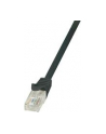 logilink Patch Cable CAT.5e U/UTP, 1m, czarny - nr 9