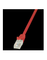 logilink Patch Cable CAT.5e U/UTP, 1.5m, czerwony - nr 2