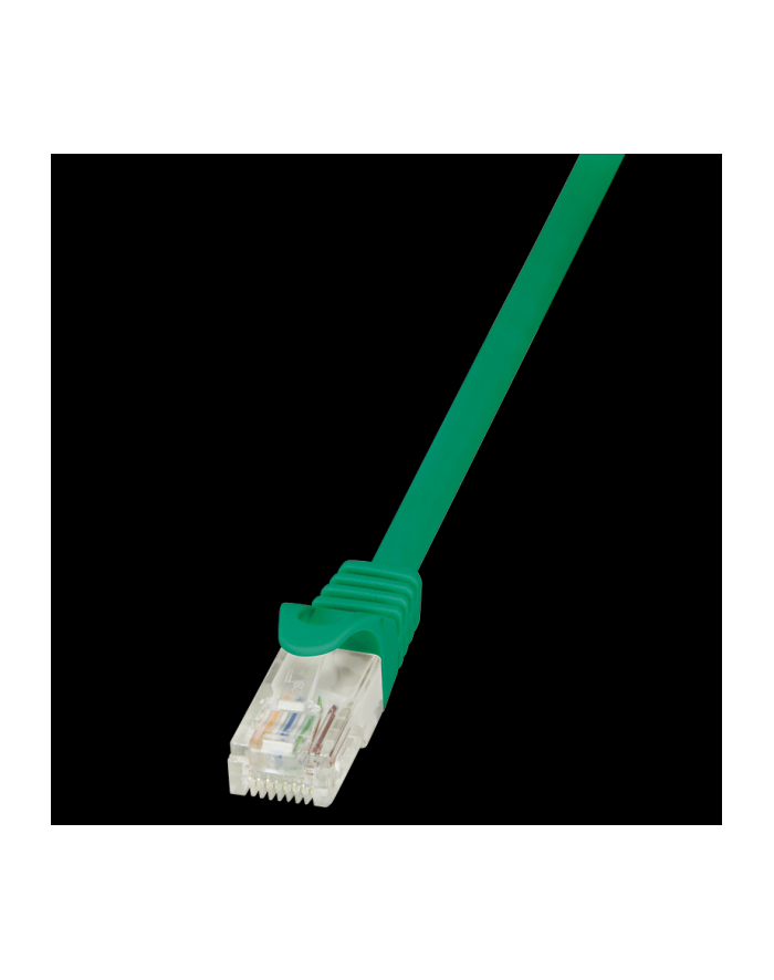 logilink Patch Cable CAT.5e U/UTP, 1.5m, zielony główny