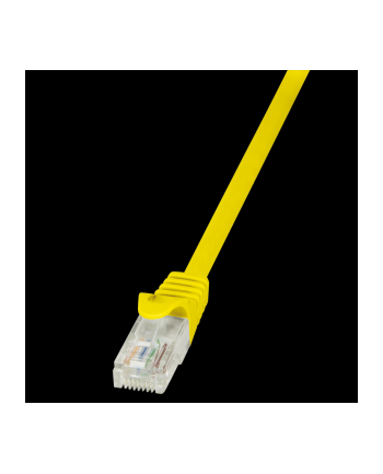 logilink Patch Cable CAT.5e U/UTP, 1.5m, żółty