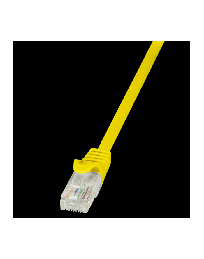 logilink Patch Cable CAT.5e U/UTP, 1.5m, żółty główny
