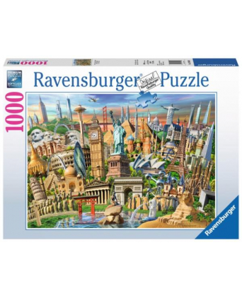 Puzzle 1000el Światowe zabytki 198900 RAVENSBURGER