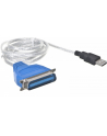 lanberg Adapter USB -> LPT 1.8m biały - nr 1