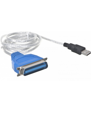 lanberg Adapter USB -> LPT 1.8m biały