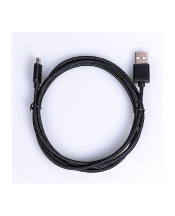 tb Kabel USB-Micro USB 1.5 m. czarny sznurek