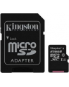 kingston microSD 256GB Canvas Select 80/10MB/s adapter - nr 24