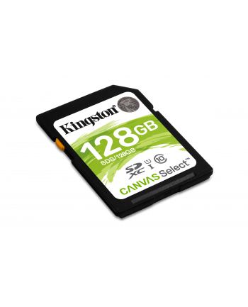 kingston SD 128GB Canvas Select 80/10MB/s