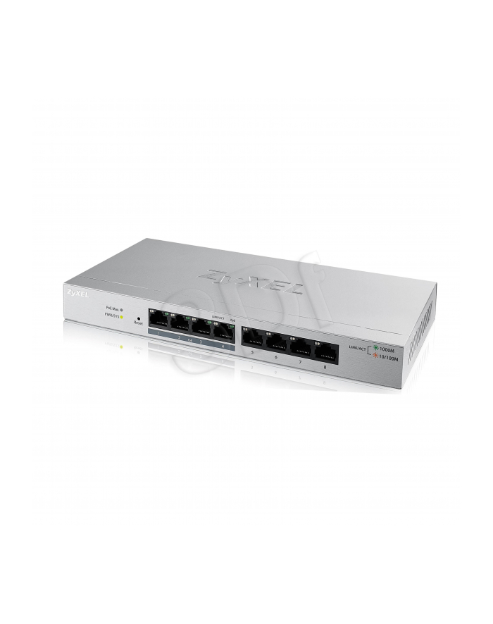 zyxel GS1200-8 8Port Gigabit webmanaged Switch GS1200-8-EU0101F główny