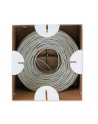 techly Kabel instalacyjny skrętka UTP Cat6 4x2 drut CCA 305m szary - nr 25