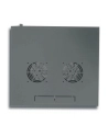 techly Szafka wisząca ECO 19cali 6U/450mm szklane drzwi zmontowana czarna - nr 26