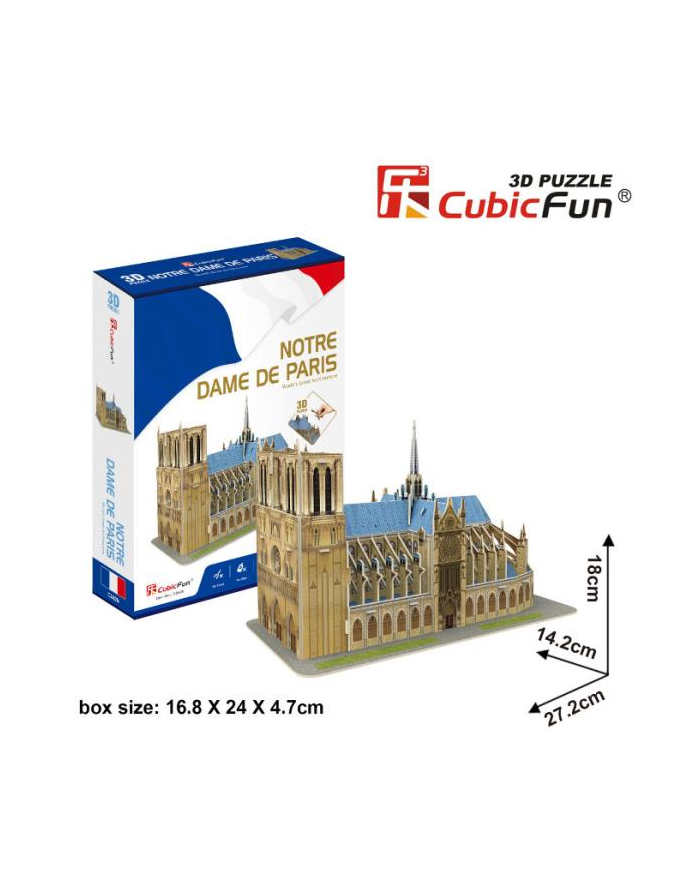 dante Puzzle 3D Katedra Notre Dame 20042 główny