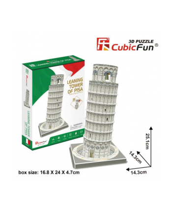 dante Puzzle 3D Krzywa wieża w Pizie 20241