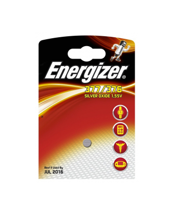 energizer Bateria specjalistyczna zegarkowa 377 / 376 / G4 / SR626SW / 1szt. nr 2