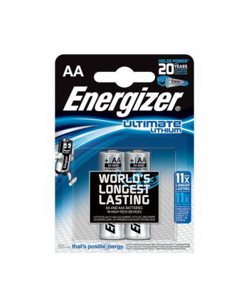 energizer Bateria Ultimate Lithium Litowa AA L92 2 szt. blister