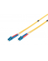 assmann Patch cord FO SM 09/125 OS2 LC-LC duplex 1m żółty - nr 13