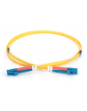 assmann Patch cord FO SM 09/125 OS2 LC-LC duplex 1m żółty - nr 16