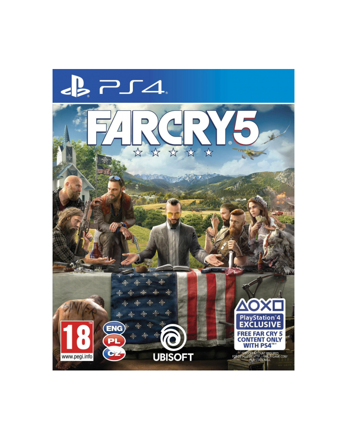 ubisoft Gra PS4 Far Cry 5 główny