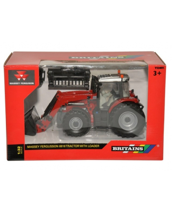 TOMY Massey Ferguson 6616 traktor + ładowacz 43082