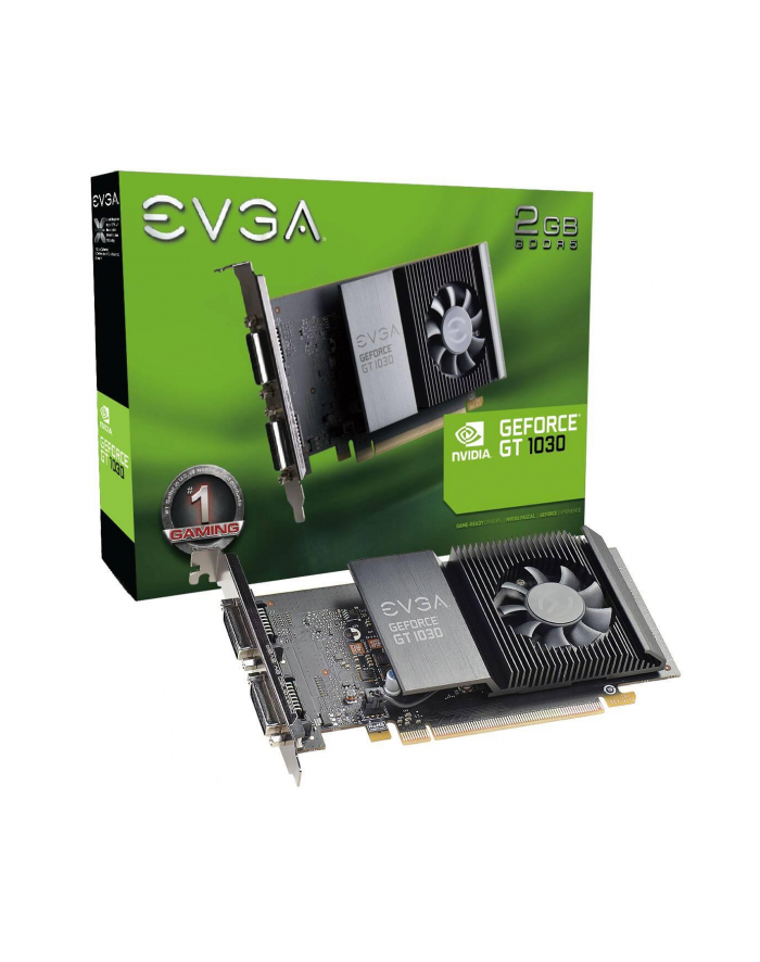 EVGA GeForce GT 1030 SC, 2GB GDDR5, Single Slot główny