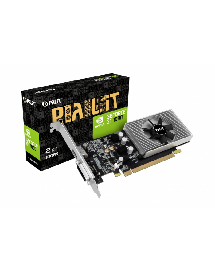 Palit XpertVision PALIT GeForce GT 1030, 2GB GDDR5, DVI, HDMI główny