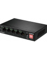 Edimax Technology Edimax 5x10/100 Switch, 4x PoE+ ports, ext. power, 802.3af/at,55W budget (30W/p) - nr 4