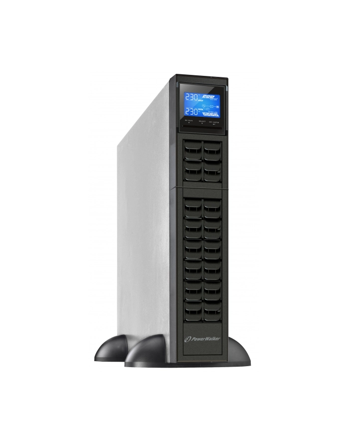 Power Walker UPS ON-LINE 1000VA CRS, USB, LCD, 19'' PF 0,8 Rack/Tower główny