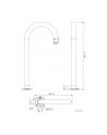 White Aluminum Alloy 455.2 x 130.4 x841.5mm - nr 2