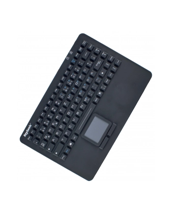 RaidSonic IcyBox KeySonic mini klawiatura wodoodporna, touchpad, przemysłowa IP68, Czarna