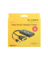 Delock Adapter DVI męski > Displayport 1.2 żeński czarny - nr 26