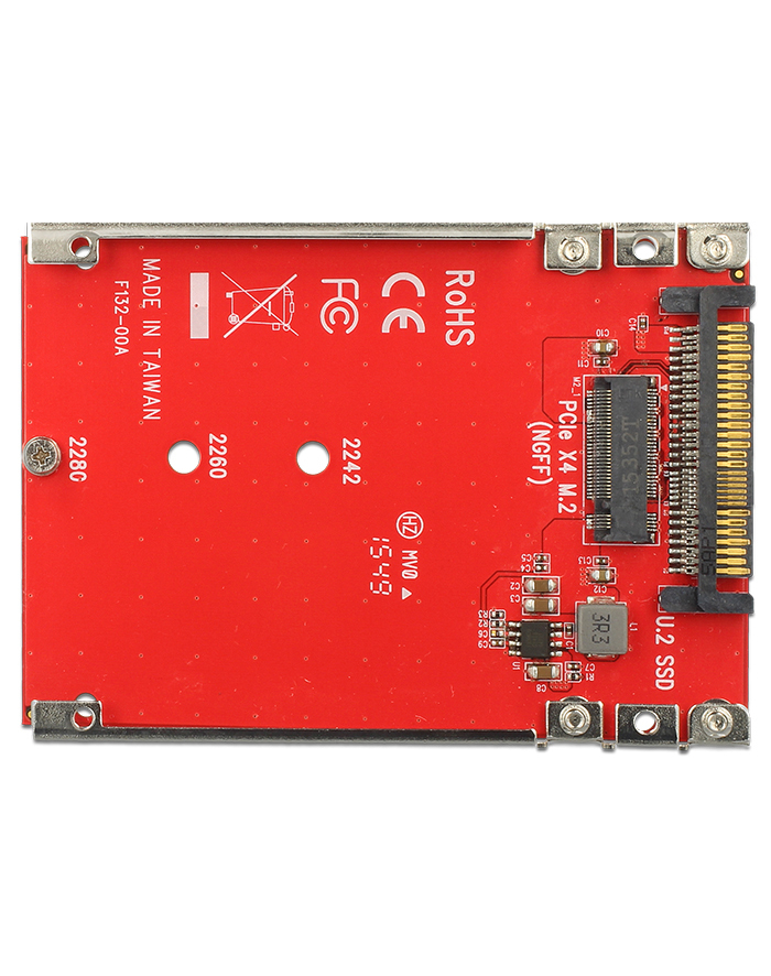 Delock konwerter U.2  SFF-8639 > M.2 NVMe Key M - 7 mm;  62725 główny