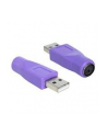 Delock Adapter USB Typ-A male > PS/2 female - nr 14
