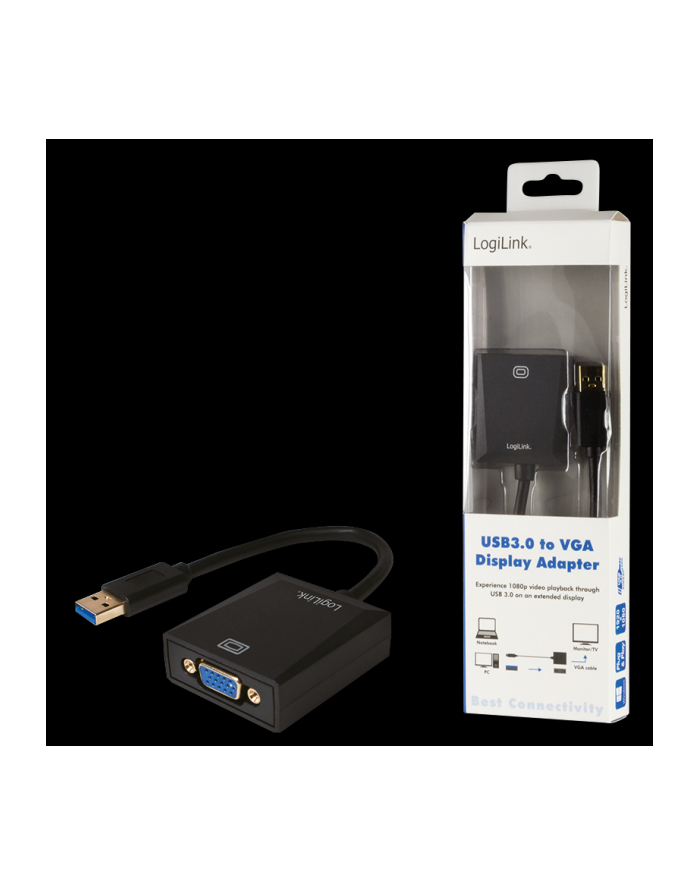 LOGILINK - Adapter USB3.0 do VGA główny