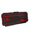 EGK202R ESPERANZA SHADOW - Klawiatura GAMING PODŚWIETLANA USB - CZARNO-CZERWONA - nr 1