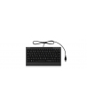 RaidSonic IcyBox KeySonic mini klawiatura, PS/2, USB 2.0, Czarna - nr 14