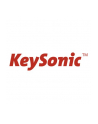 RaidSonic IcyBox KeySonic mini klawiatura, PS/2, USB 2.0, Czarna - nr 15
