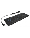 RaidSonic IcyBox KeySonic klawiatura wodoodporna, touchpad, USB, przemysłowa IP68, Czarna (DE) - nr 2