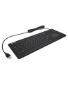 RaidSonic IcyBox KeySonic klawiatura wodoodporna, touchpad, USB, przemysłowa IP68, Czarna - nr 5
