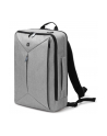 Dicota Backpack Dual Edge 15.6 Plecak na notebook i ubrania, szary - nr 16