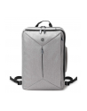 Dicota Backpack Dual Edge 15.6 Plecak na notebook i ubrania, szary - nr 18