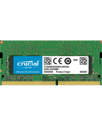 crucial DDR4 SODIMM 16GB/2666 CL19 DR x8