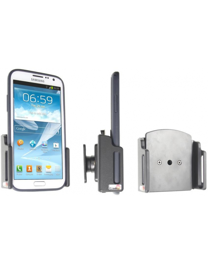 brodit Uchwyt regulowany do smartfonów w futerale lub obudowie o wymiarach: 75-89 mm (szer.), 6-10 mm (grubość) główny