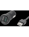 brodit Uchwyt uniwersalny regulowany do smartfonów  62-77 mm, 6-10 mm, kabel USB-C, ładowarka - nr 14