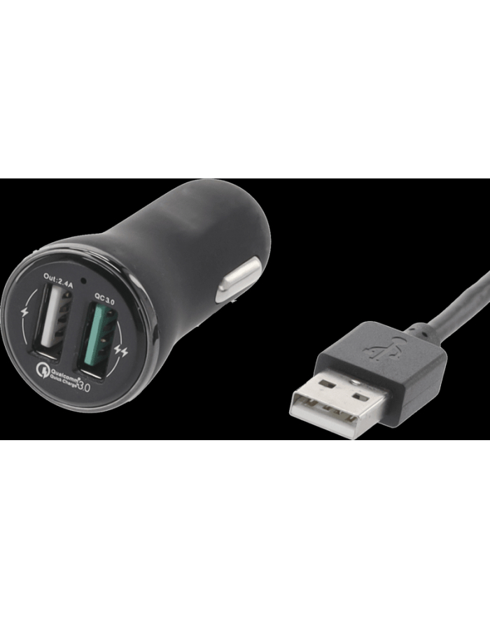 brodit Uchwyt uniwersalny regulowany do smartfonów  62-77 mm, 6-10 mm, kabel USB-C, ładowarka główny