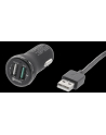 brodit Uchwyt uniwersalny regulowany do smartfonów  62-77 mm, 6-10 mm, kabel USB-C, ładowarka - nr 15