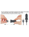 brodit Uchwyt uniwersalny regulowany do smartfonów  62-77 mm, 6-10 mm, kabel USB-C, ładowarka - nr 8
