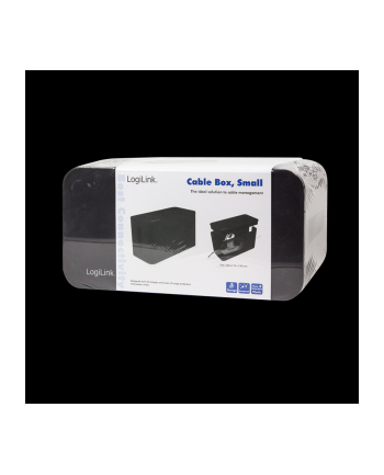 logilink Organizer kabli Cable Box, czarny