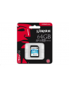 kingston SD  64GB Canvas Go 90/45MB/s CL10 U3 V30 - nr 19