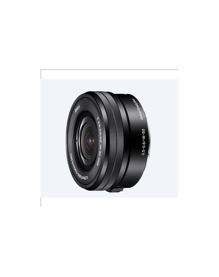 Sony SEL-1650 E16–50 mm, F3,5–5,6  OSS new standard zoom lens główny