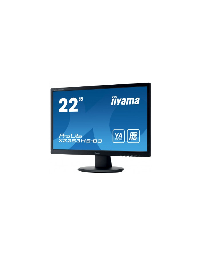 Monitor 22'' IIYAMA X2283HS VA FHD 1920x1080 DP HDMI VGA LS główny