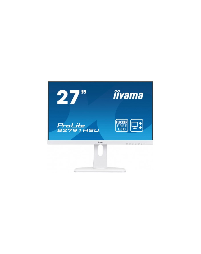 Monitor 27'' IIYAMA B2791HSU PIVOT FHD 1920x1080 USB DP HDMI VGA WH główny
